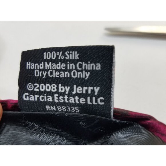 Jerry Garcia Silk Tie Desert Island Limited Edition Collection Forty Six 2008 - Picture 5 of 7